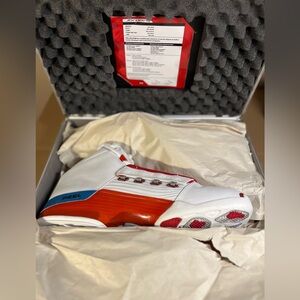 2002 Nike Air Jordan 17 OG white varsity red size 12